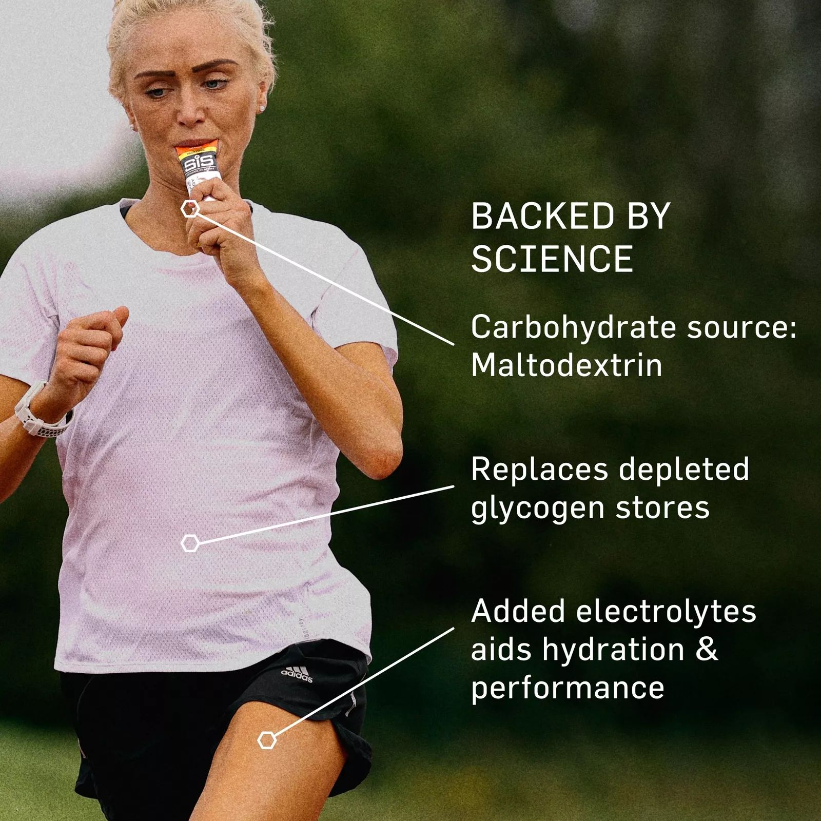 Science in Sport GO Energy + Electrolytes 60ml Gel - Lemon & Mint - 30 Pack image 4