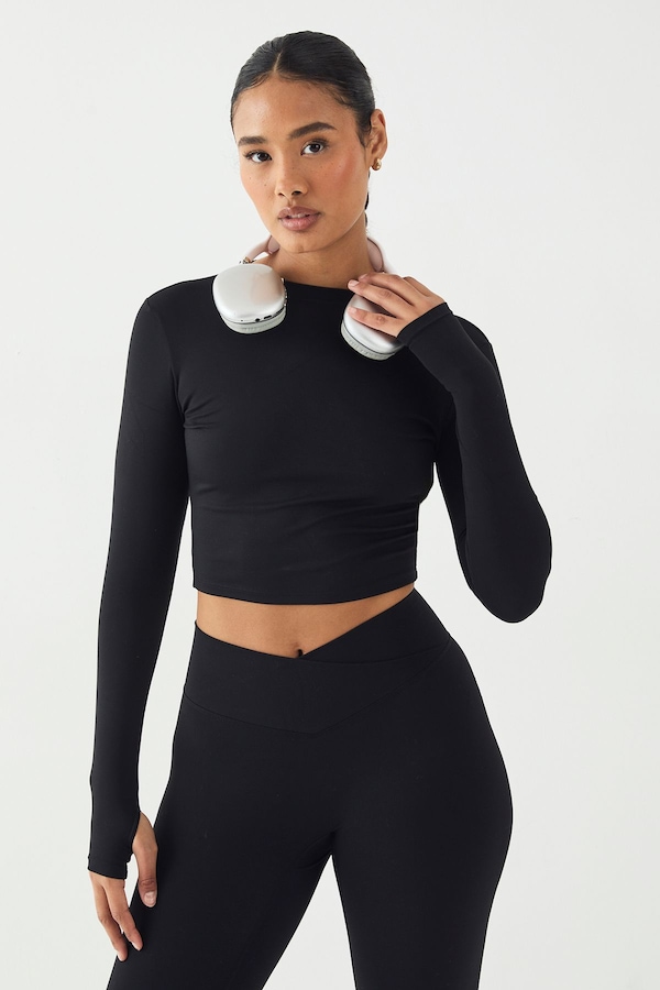 DSGN Studio DSGN Studio Ultra Sculpt Long Sleeve Top Black