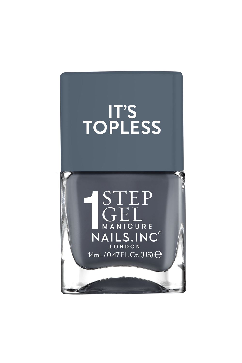 Nails Inc Topless Nail Varnish 14ml Emily image 1