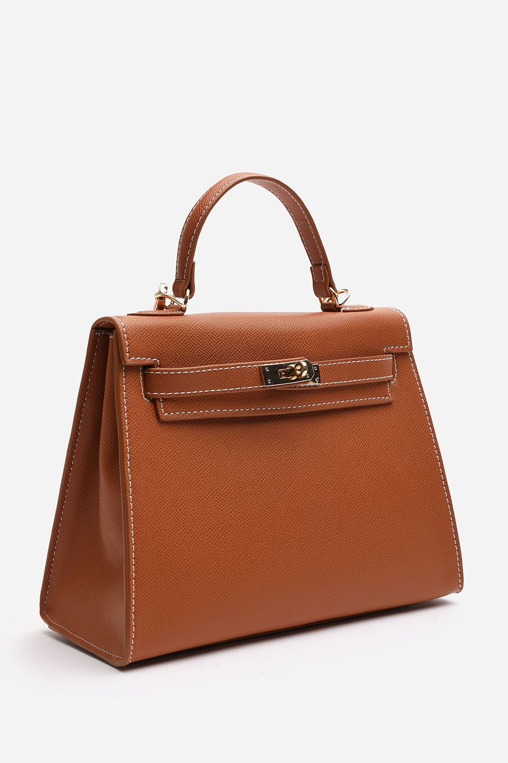 Where's That From 'Lluvia' Top Handle Satchel Mini Tote Bag with Turn-Lock Closure image 4