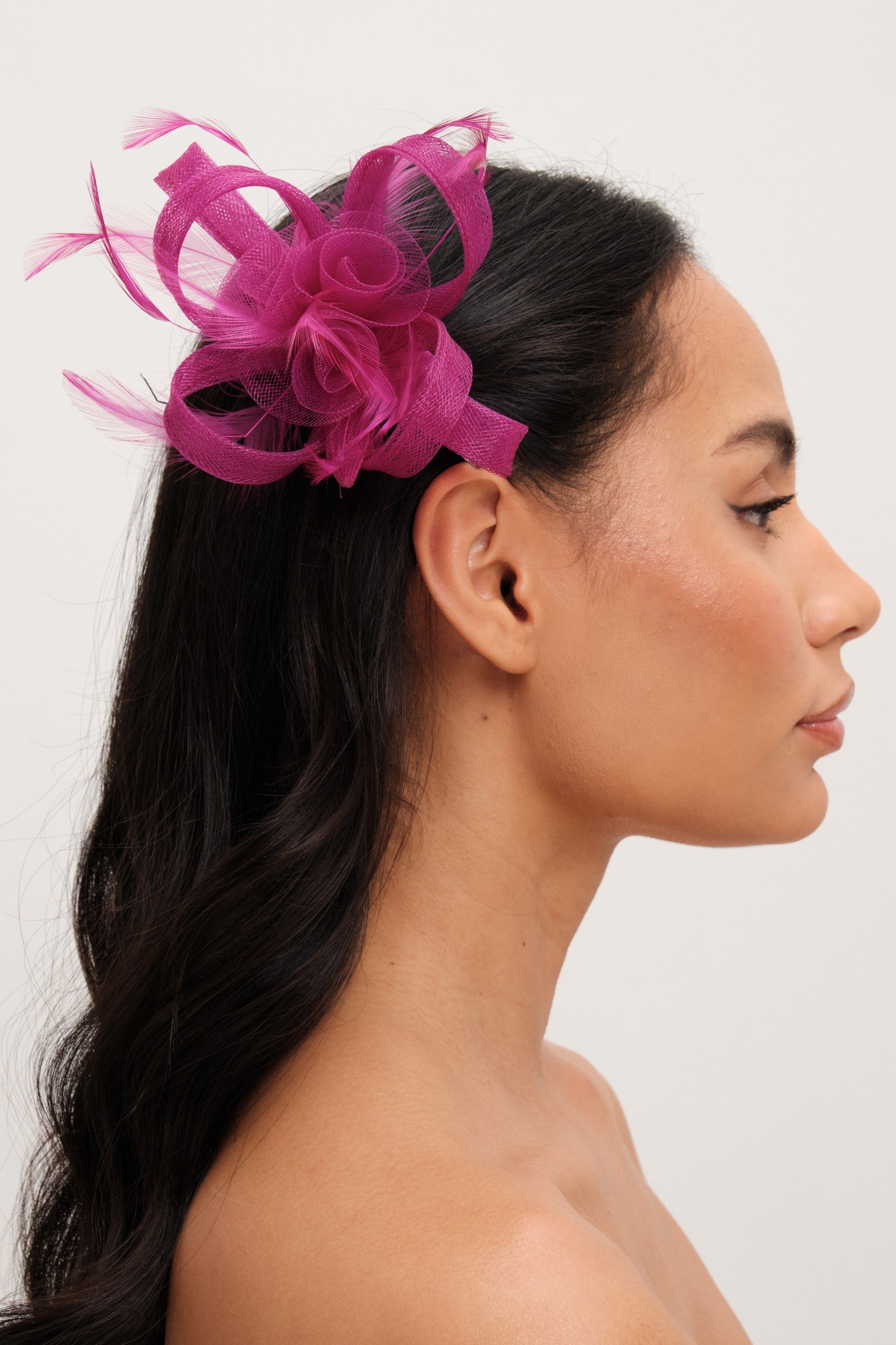 Jon Richard Small Berry Fascinator image 2