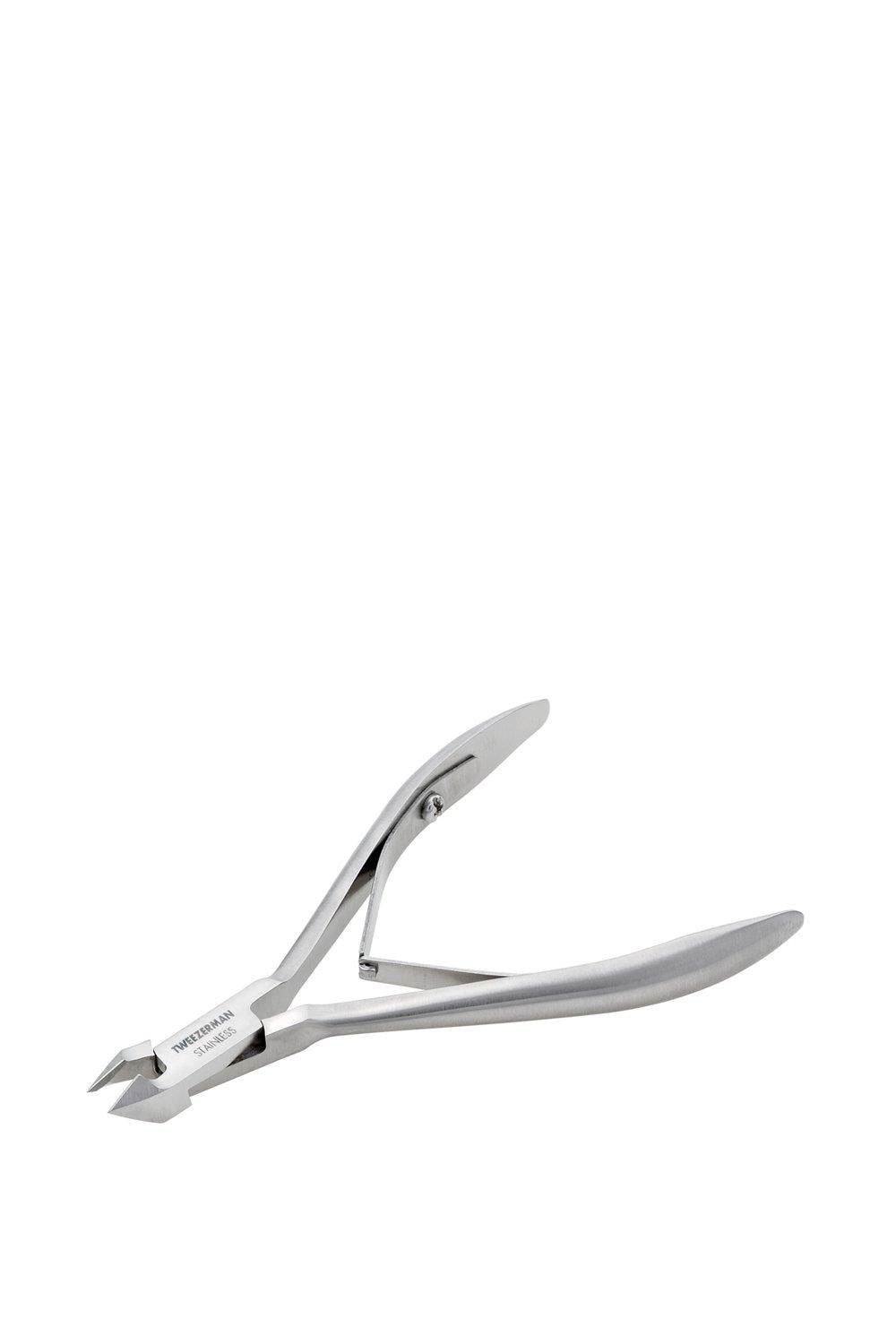 Tweezerman Rockhard Cuticle Nipper Silver image 1