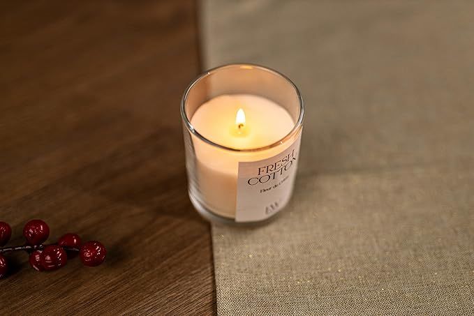 Marco Paul Cotton Scented Jar Candle Large Candles Scented image 6