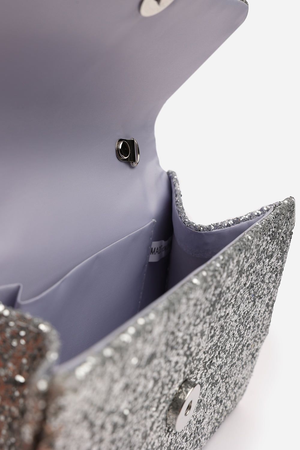 Where's That From 'Pluie' Glitter Evening Bag With Braided Top Handle image 5