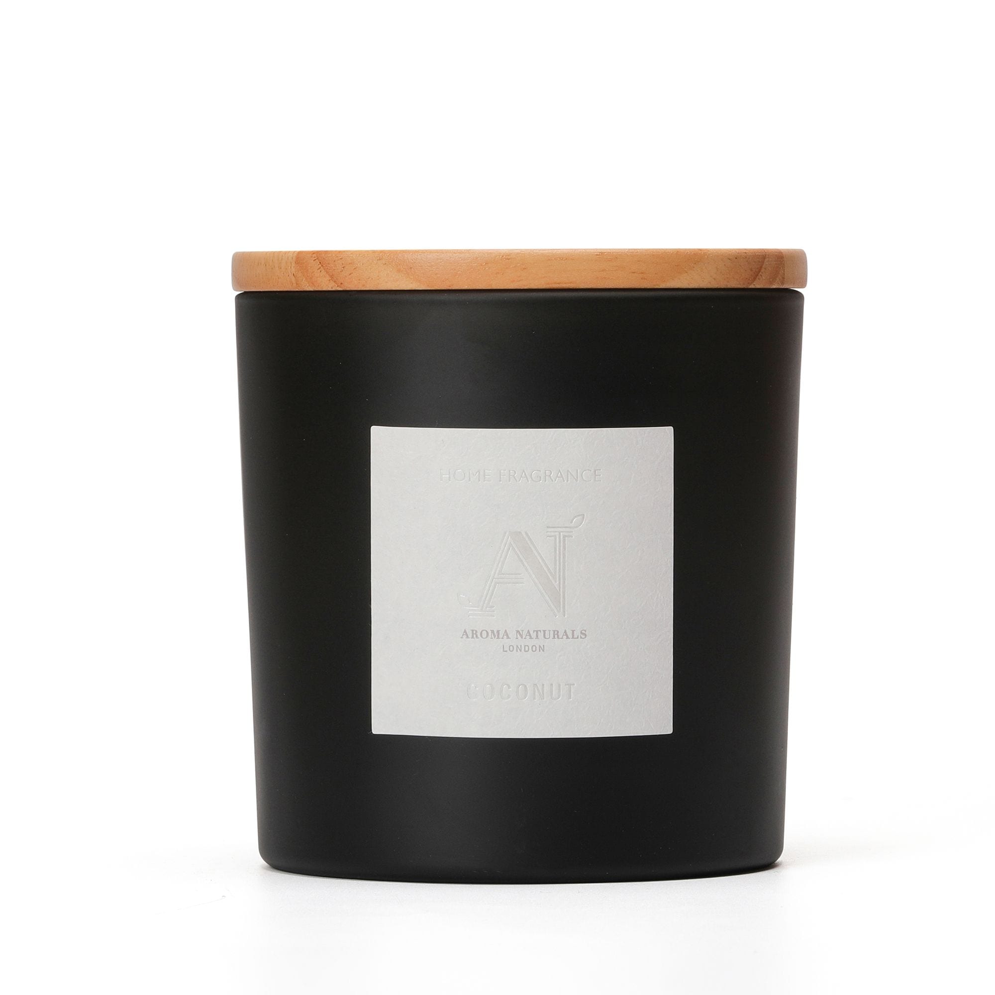 Aroma Naturals Frosted Decadence Glass Candle - Cashmere Scent image 1