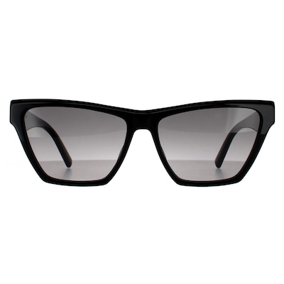Saint Laurent Cat Eye Black Grey Gradient Sunglasses