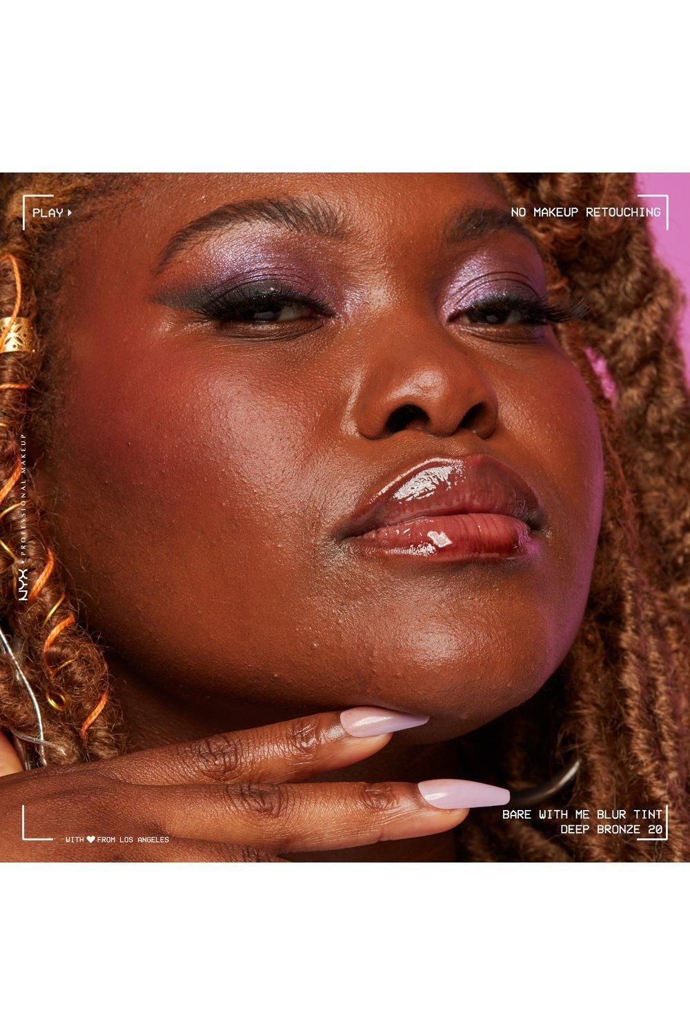 NYX Professional Makeup Bare With Me Blur Tint Foundation Deep Bronze image 10