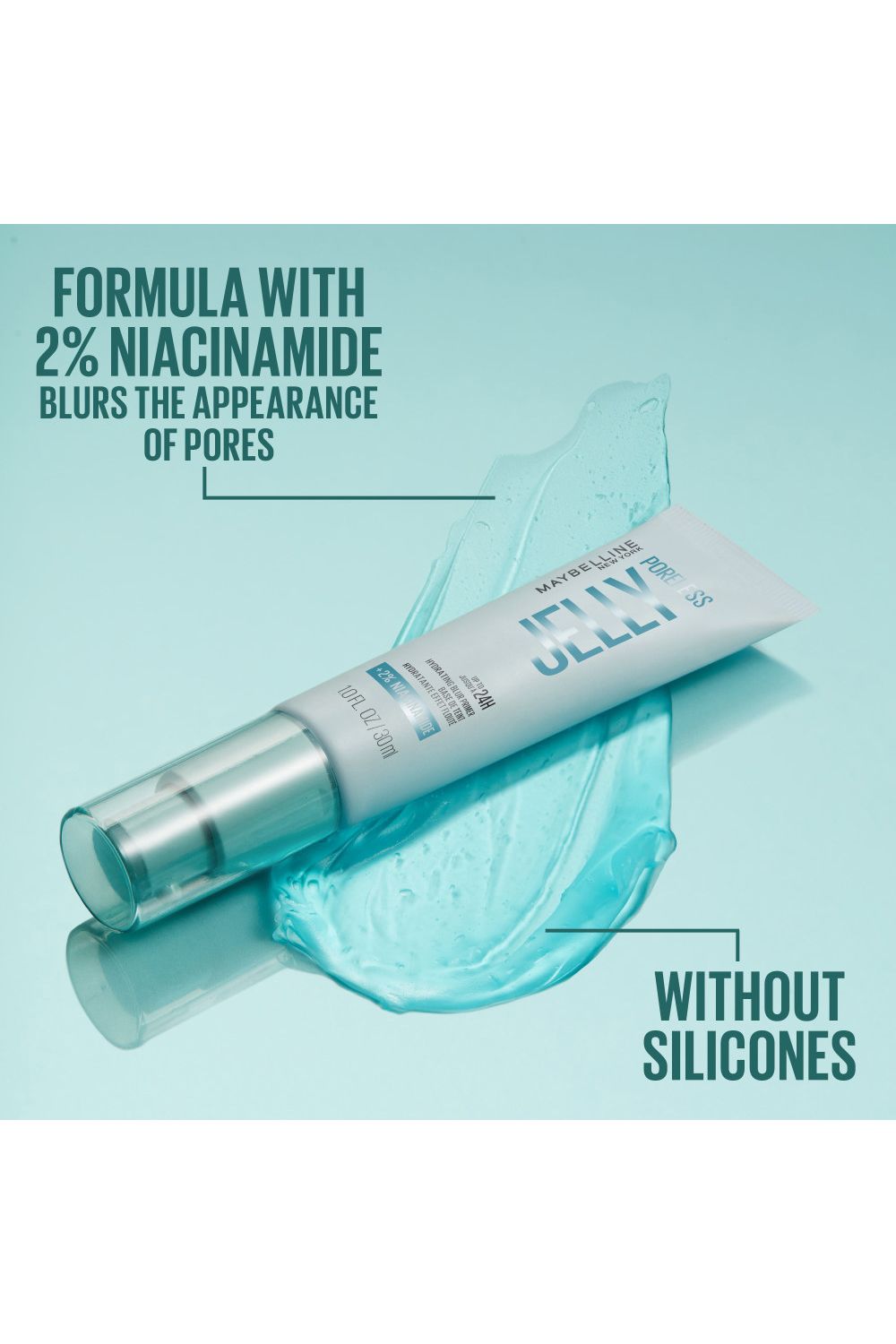Maybelline Poreless Jelly Blurring Primer 30ml Multi image 5