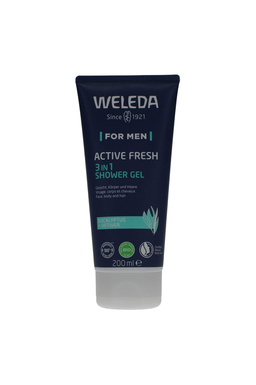 Weleda Active Fresh Shower Gel 200ml Multi image 1