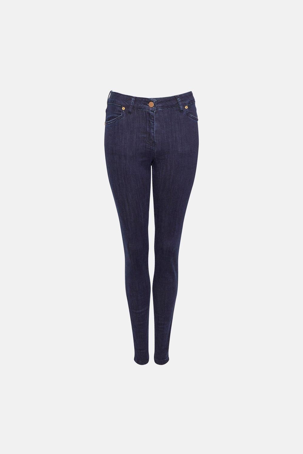 Oasis Jade Mid Rise Skinny Jean Indigo image 4