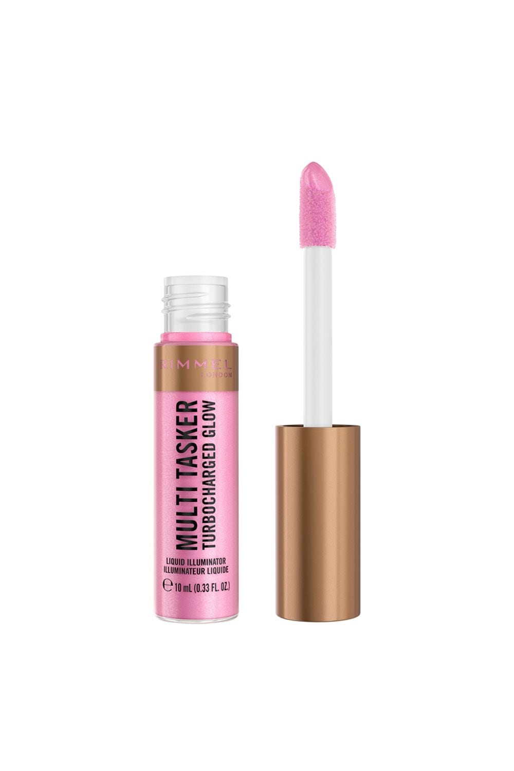 Rimmel London Multi Tasker Turbocharged Glow Liquid Illuminator 10ml 001 Not A Basic B image 1