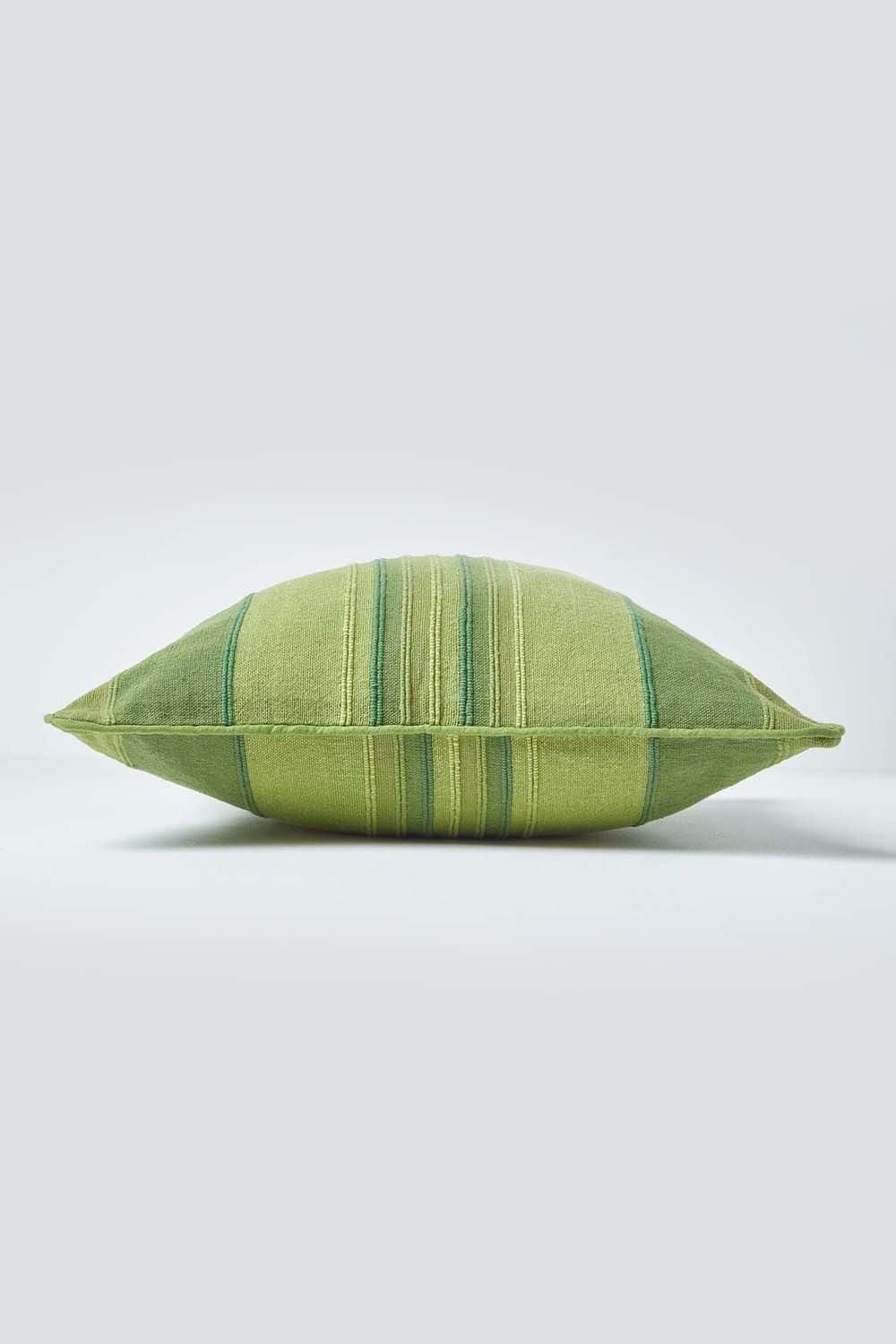 Homescapes Cotton Striped Morocco Cushion Cover image 2
