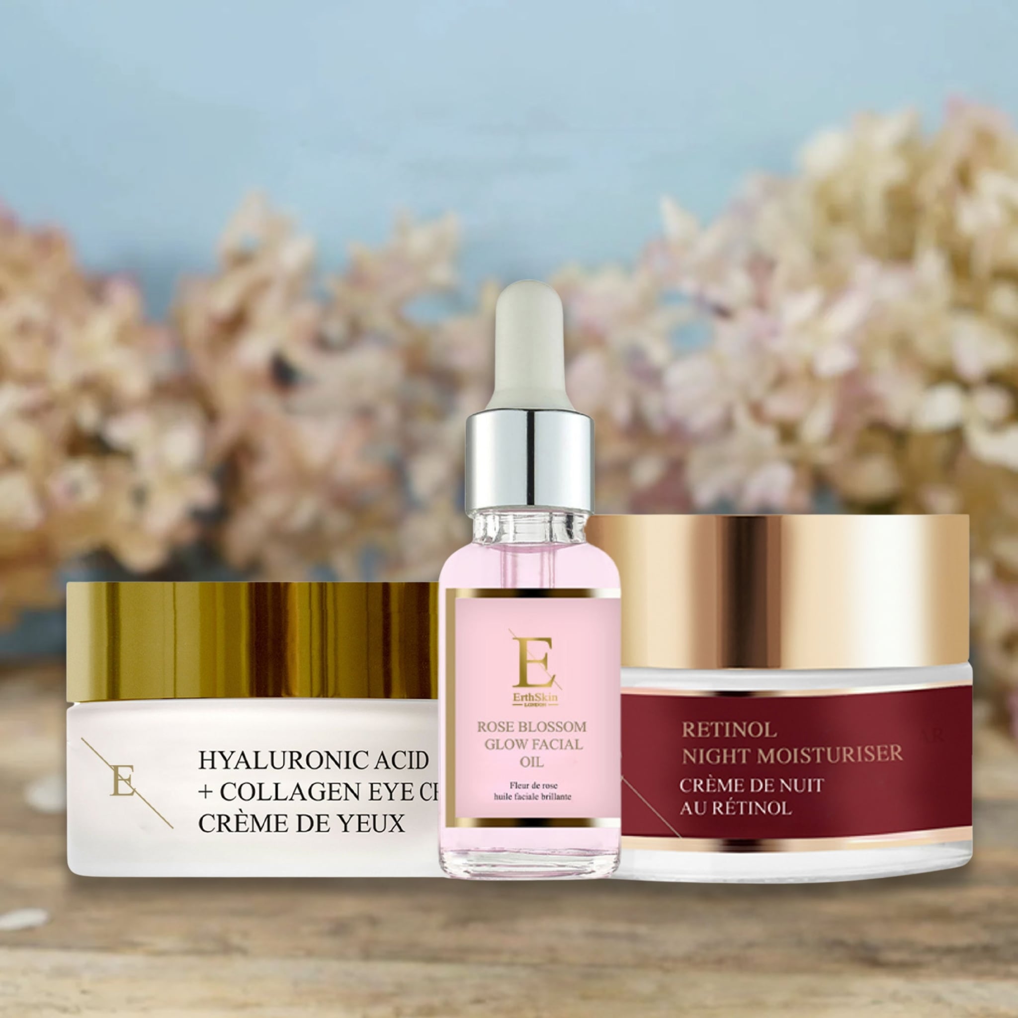 Erth Skin London Retinol & Rose Glow Trio image 2
