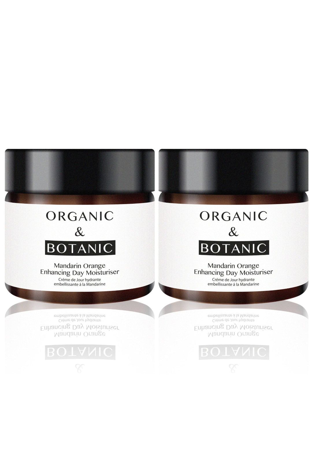 Organic & Botanic Mandarin Orange Enhancing Day Moisturiser 50ml x 2 Duo Set image 1