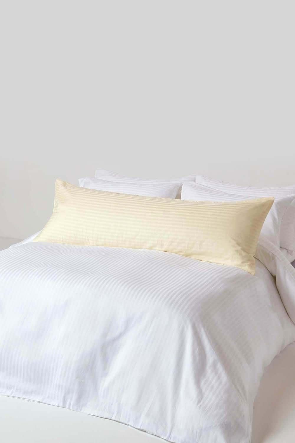 Homescapes Egyptian Cotton Ultrasoft Body Pillowcase 330 TC image 2