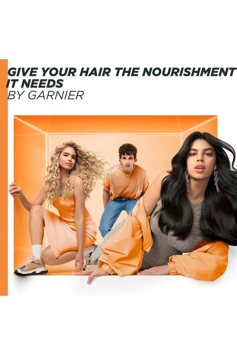 Garnier Ultimate Blends Hair Food Papaya 3-in-1 Hair Mask Treatment for Damaged Hair Multi image 8