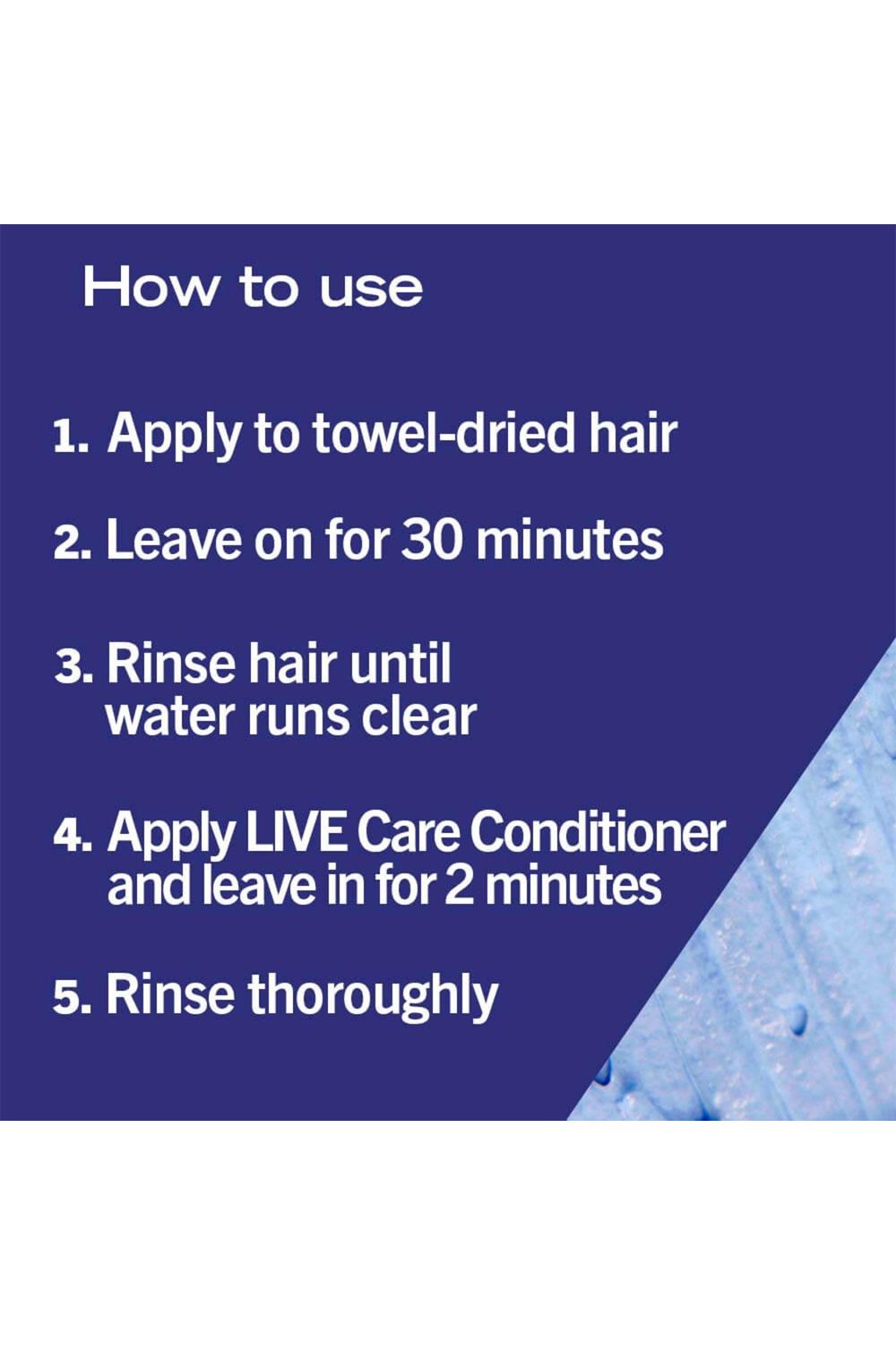 Schwarzkopf Live Ultra Brights 'Hair Dye' P121 Denim Steel 3 Pack image 4