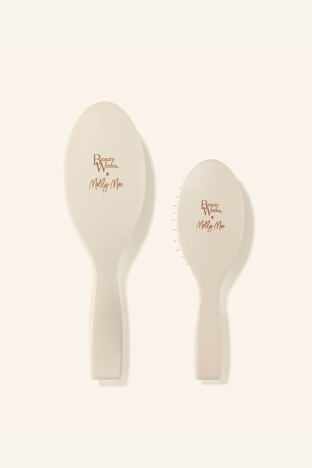 Beauty Works Beauty Works x Molly-Mae Soft Bristle Brush Duo Set Multi image 3