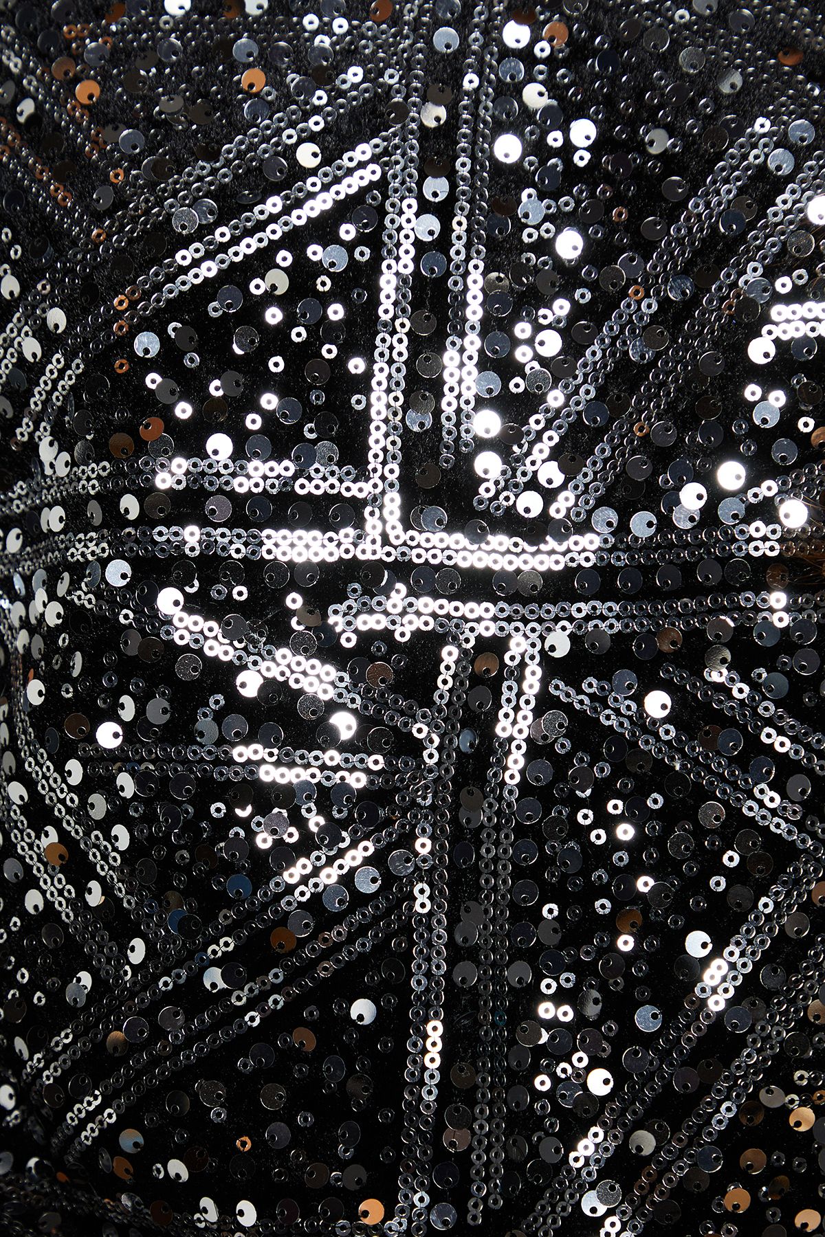 Principles Silver Sequin Detail Top Silver image 5