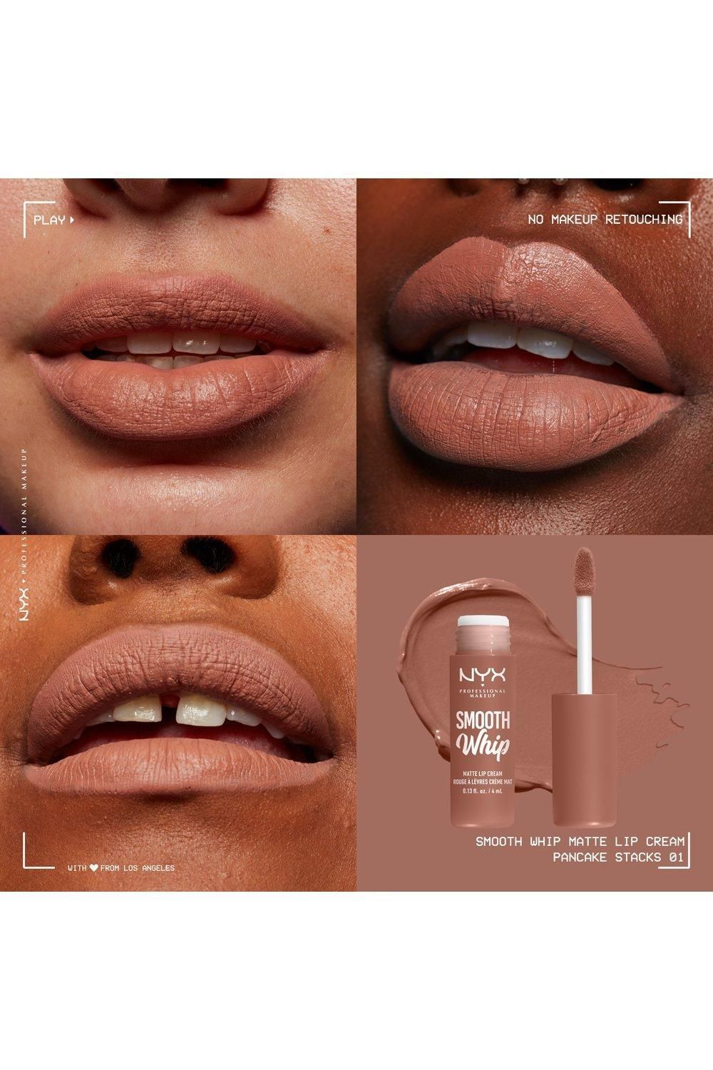 NYX Professional Makeup Smooth Whip Matte Lip Cream Pancake Stacks image 3