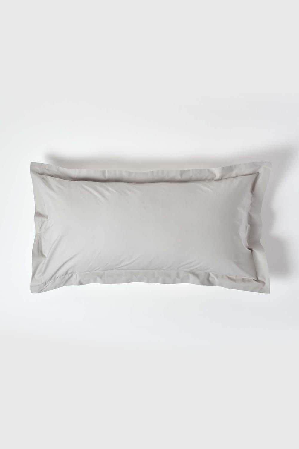 Homescapes Egyptian Cotton Oxford Pillowcase 200 TC, King Size image 1