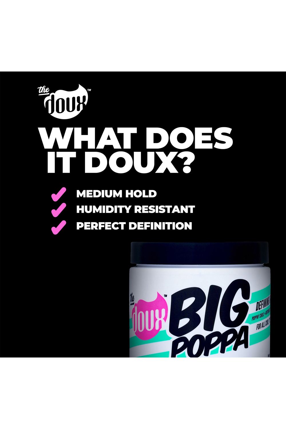 The Doux Big Poppa Defining Gel 454g Multi image 4