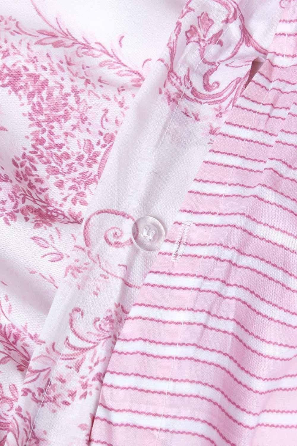 Homescapes French Toile Patterned Duvet Cover Set image 4