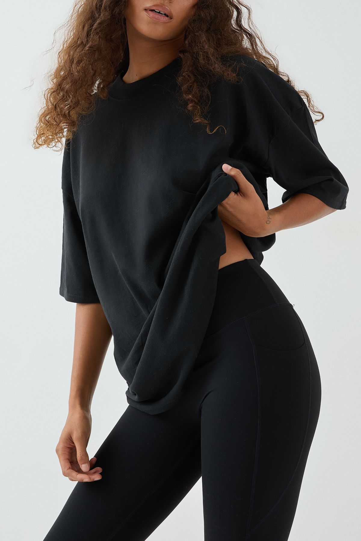 DSGN Studio DSGN Studio Sports Club Oversized T-shirt Black image 4