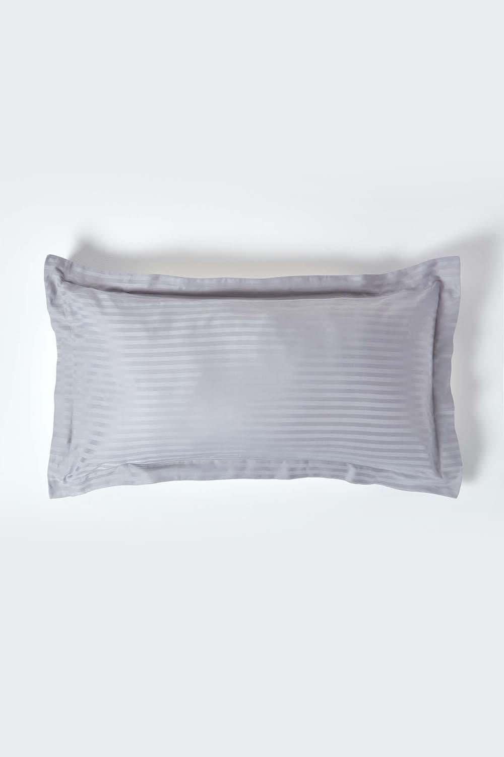 Homescapes Egyptian Cotton Ultrasoft King Size Oxford Pillowcase 330 TC image 1