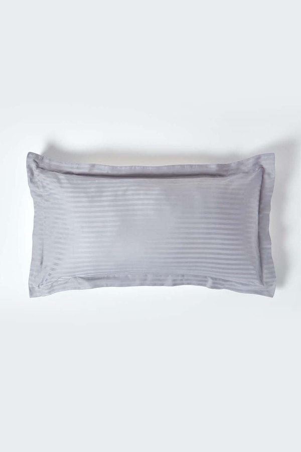 Homescapes Egyptian Cotton Ultrasoft King Size Oxford Pillowcase 330 TC