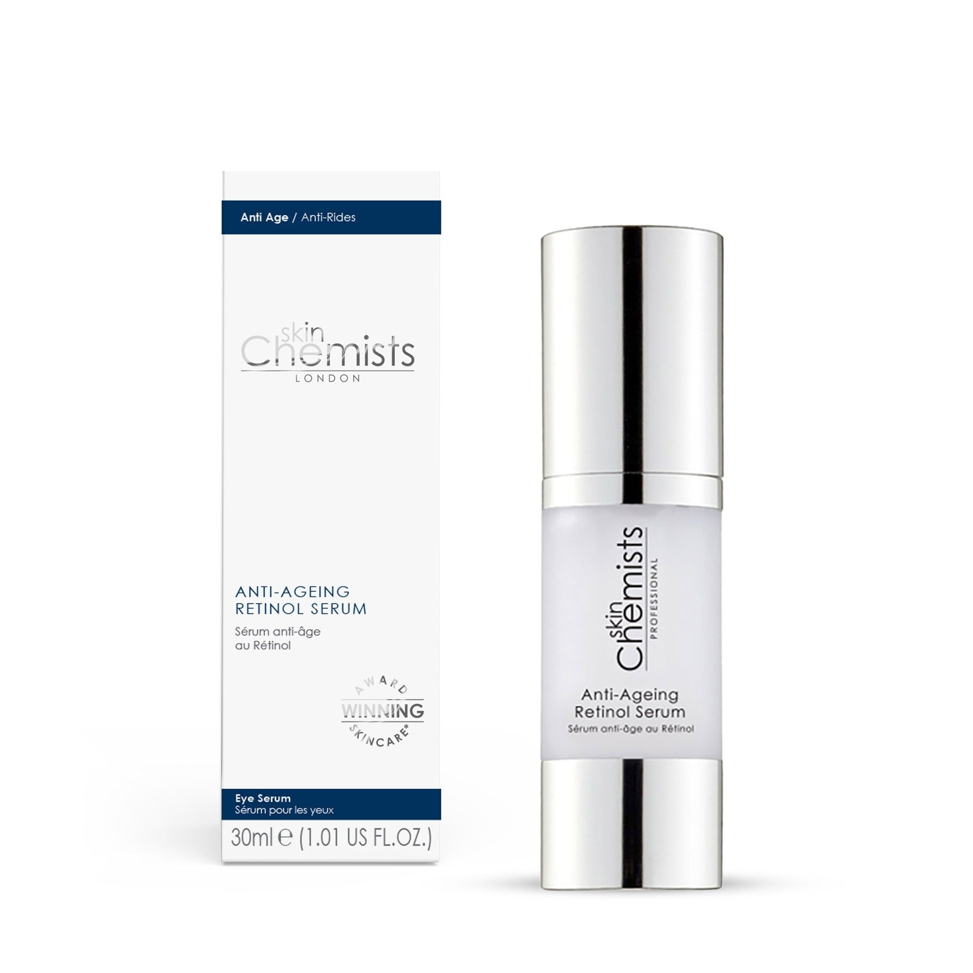 skinChemists professional Anti-Ageing Retinol Serum 30ml image 2
