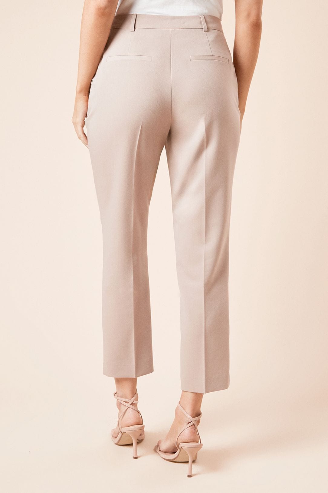 Dorothy Perkins Ankle Grazer Trouser Stone image 3