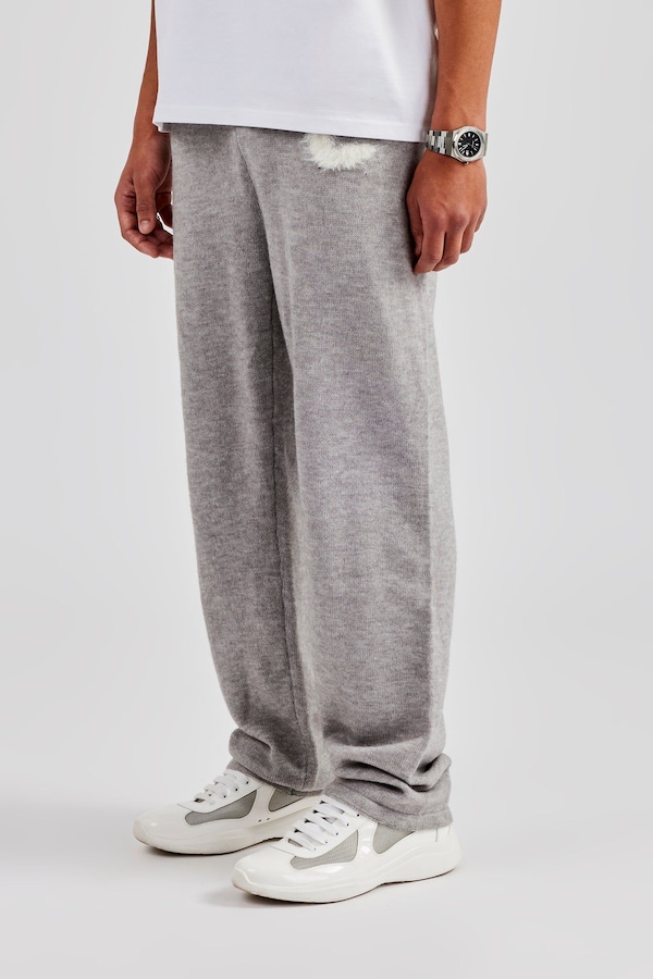 Cernucci Fluffy Intarsia C Jogger - Grey