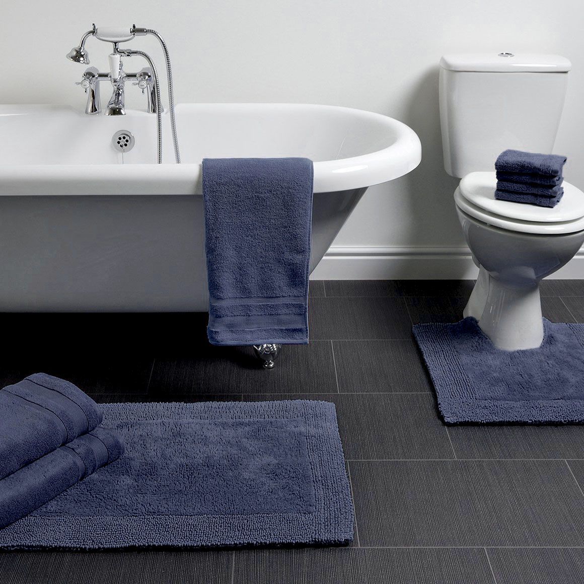 Allure Bath Fashions Elegance Reversible Heavyweight Bath Mat image 2