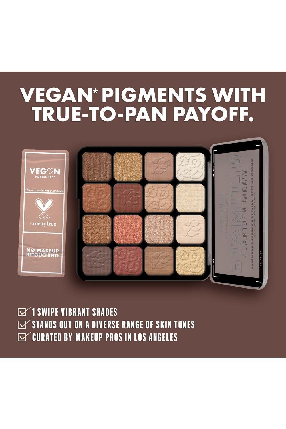 NYX Professional Makeup Ultimate Shadow Palette Vegan 16-Pan Warm Neutrals image 3