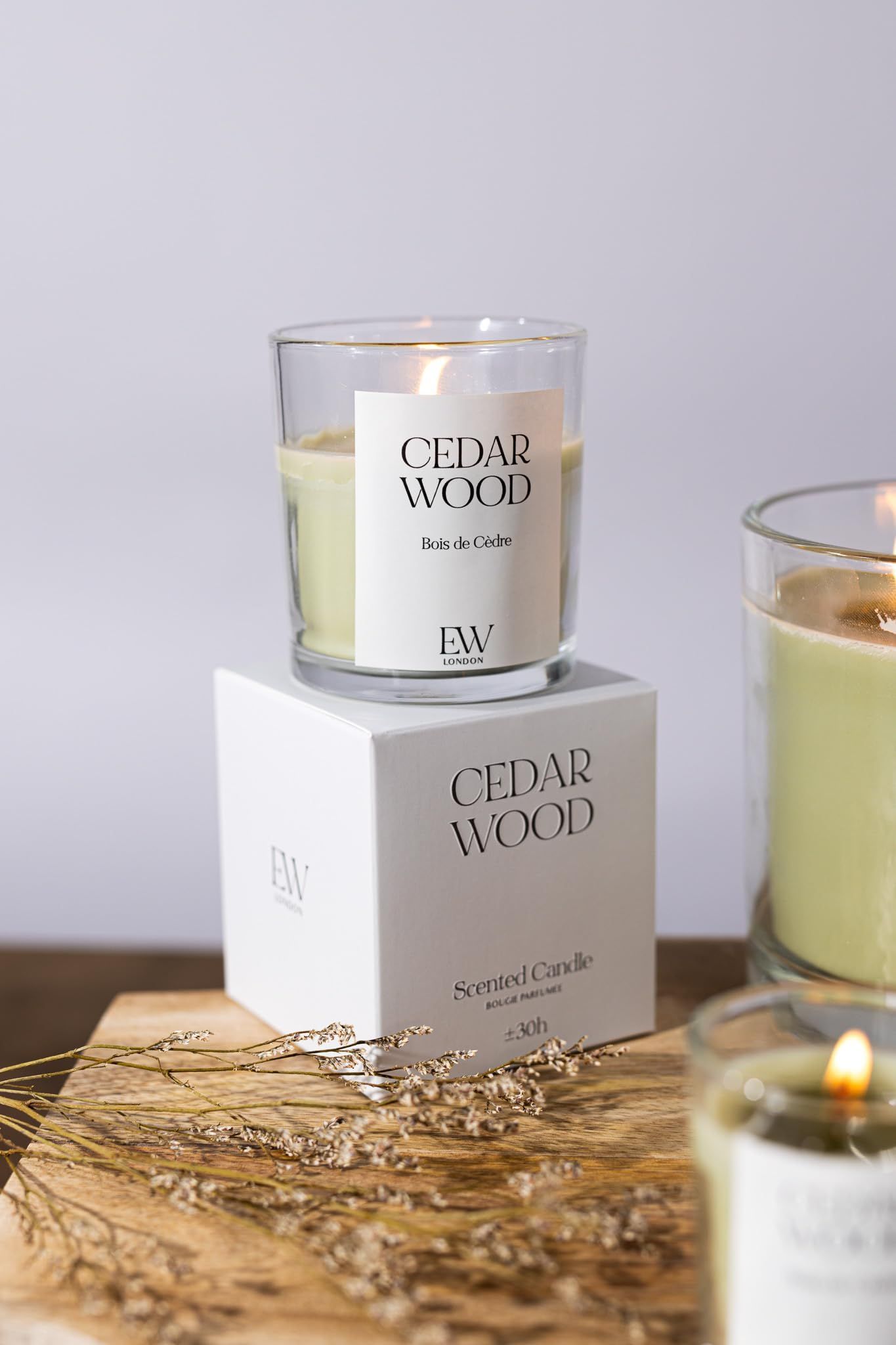 Marco Paul Large Cedarwood Scented Diffuser and Candle Gift Sets image 2