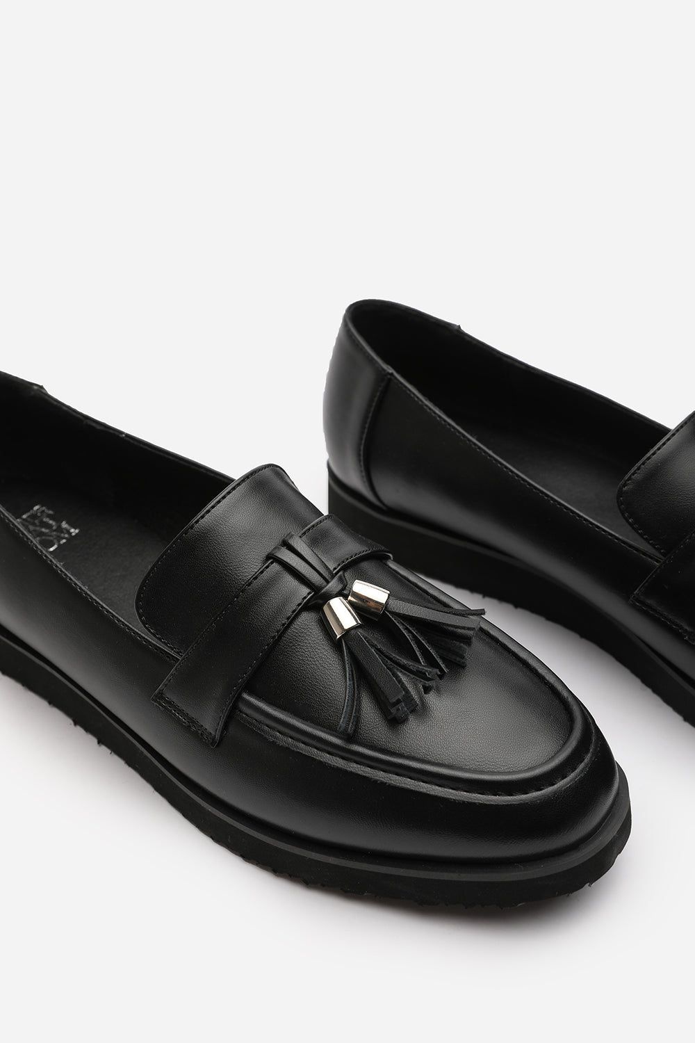 Where's That From 'Lucy' Tasselled Slip On School Loafer image 4