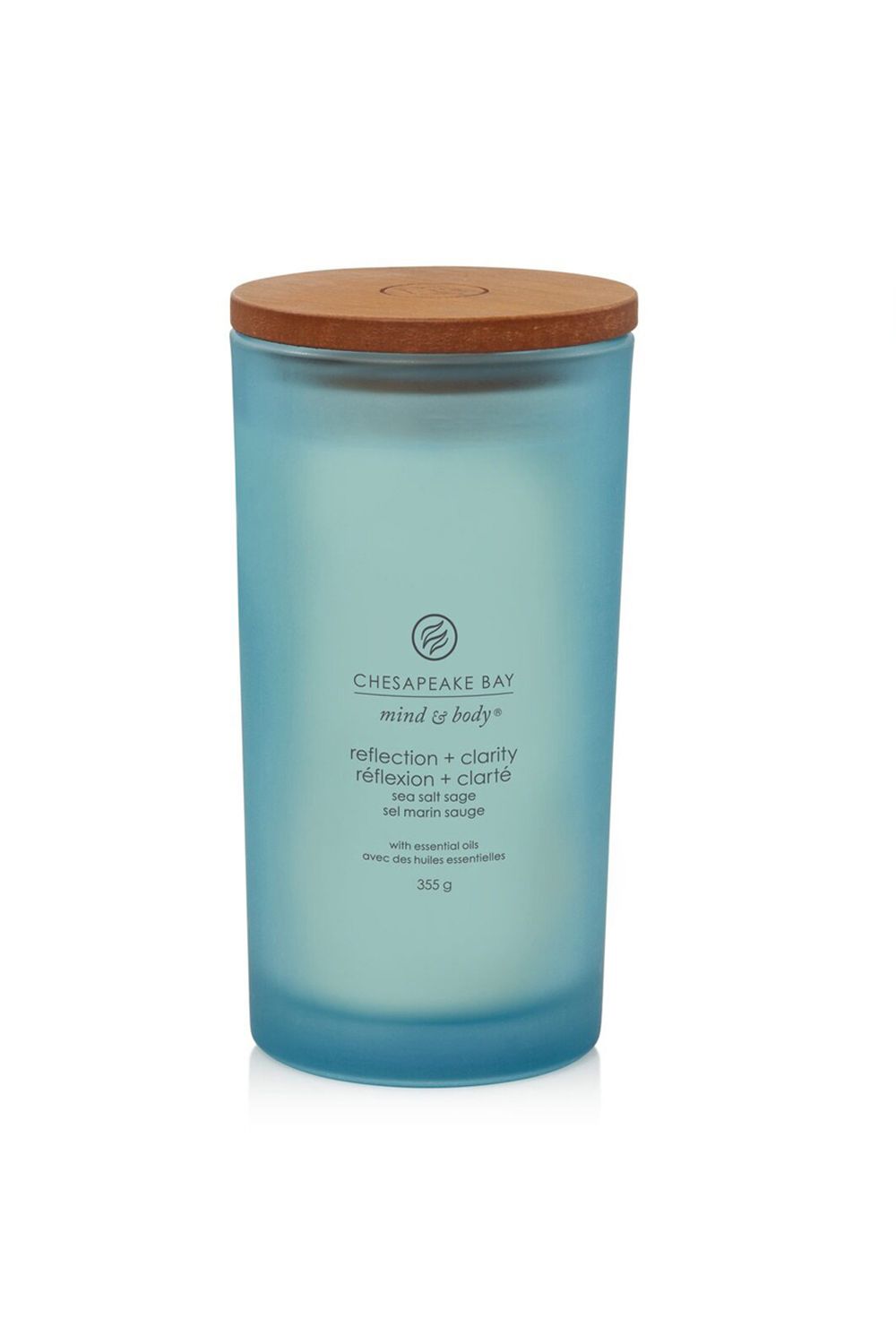 Chesapeake Bay Large Jar Candle - Reflection & Clarity 355g Blue image 4