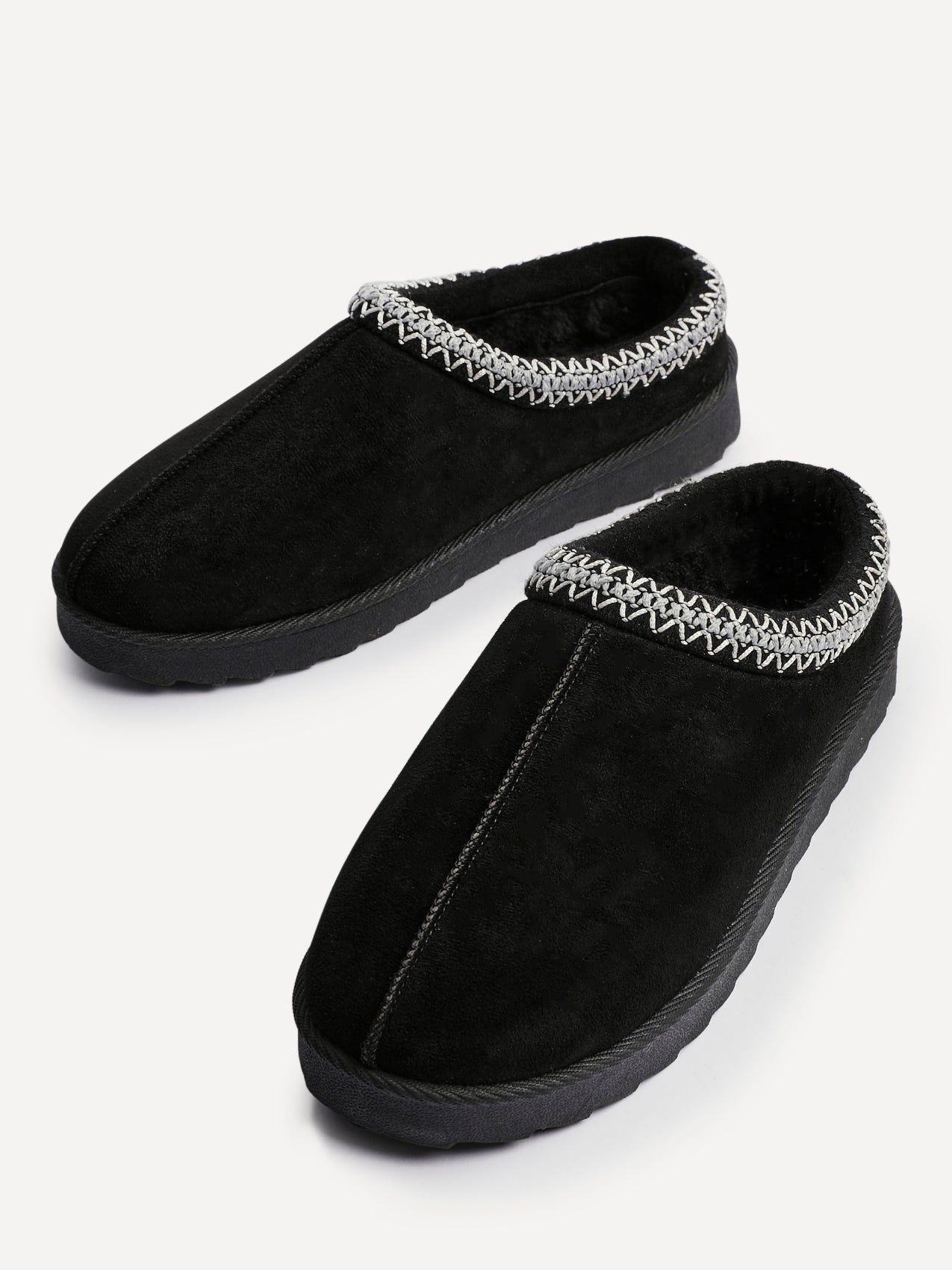 Linzi Tammy Black Suede Slipper image 5
