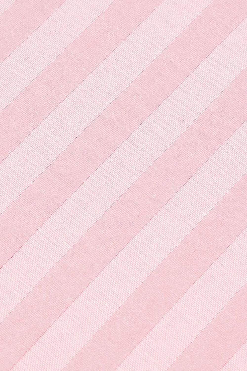 Homescapes Egyptian Cotton Satin Stripe Flat Sheet 330 Thread Count image 4