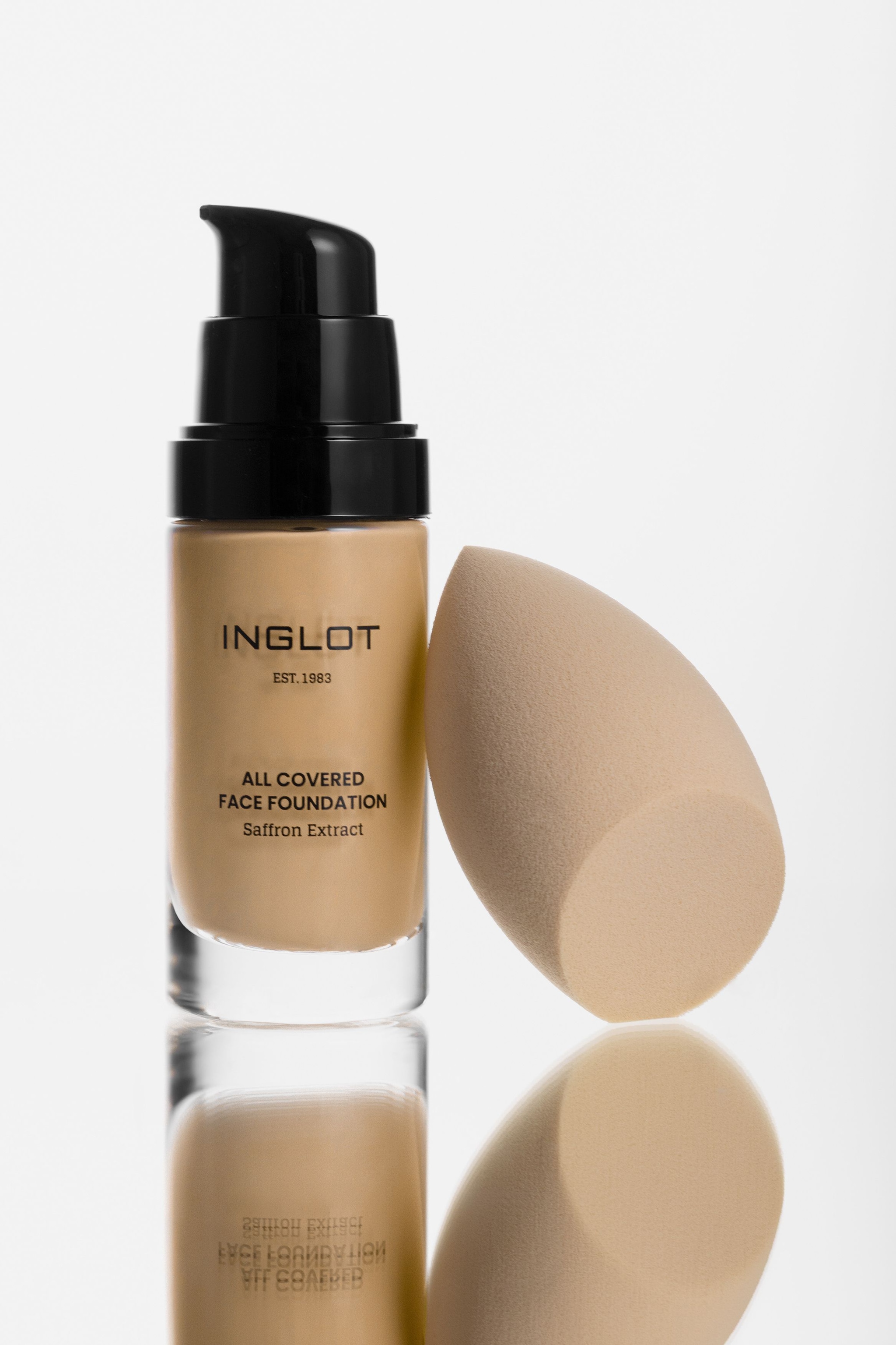 INGLOT All Covered Face Foundation image 5