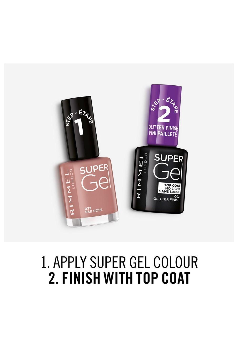Rimmel London Super Gel Nail Polish R And B Rose image 6