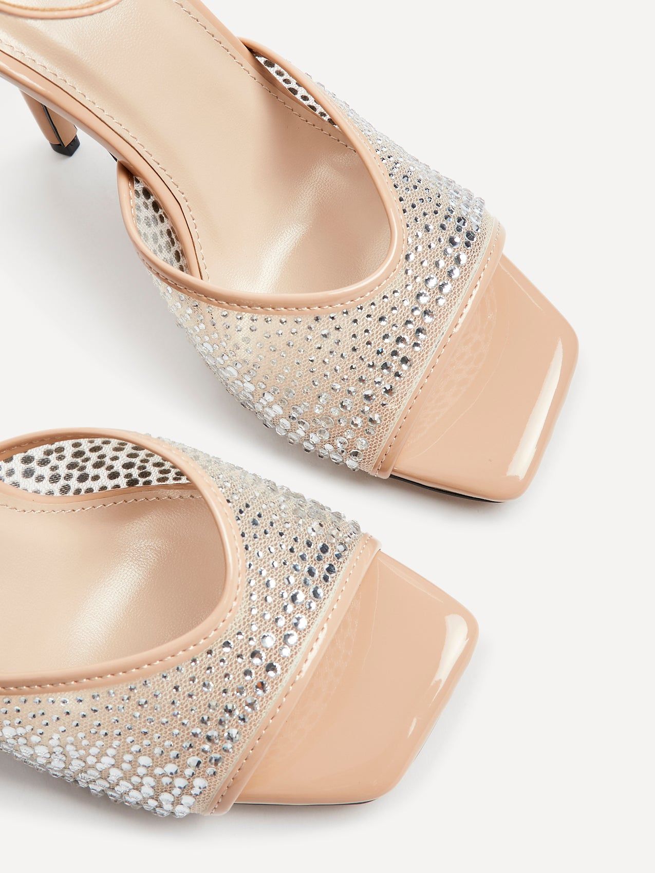 Linzi Erica Nude Patent Stiletto Heel image 4