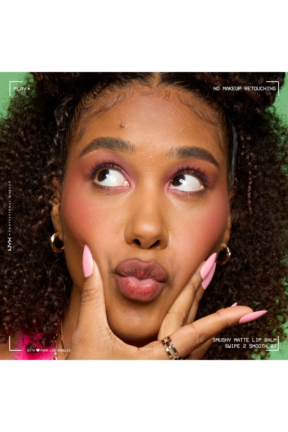 NYX Professional Makeup Smushy Matte Lip Balm 8ml Swipe 2 Smooth image 9