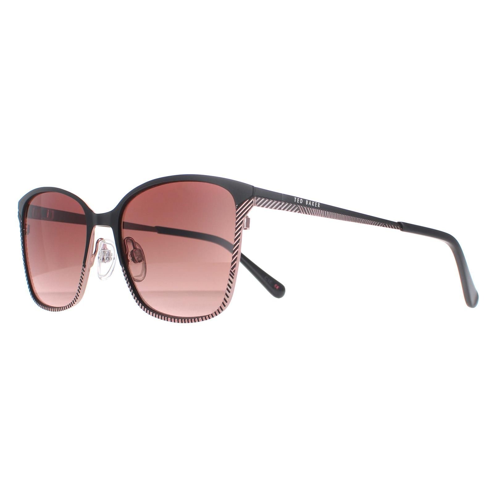Ted Baker Square Black Brown Gradient TB1563 Cerise image 2