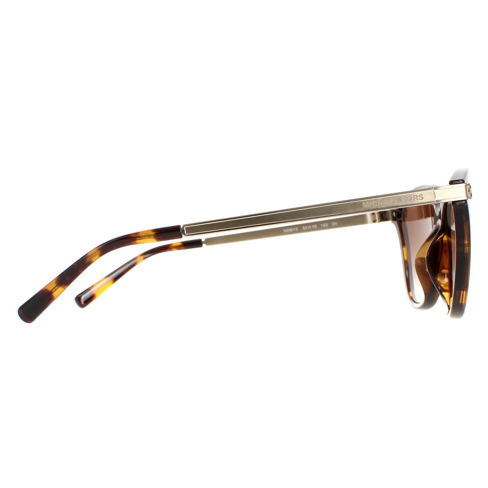 Michael Kors Cat Eye Dark Tortoise Brown Gradient MK2139U image 4