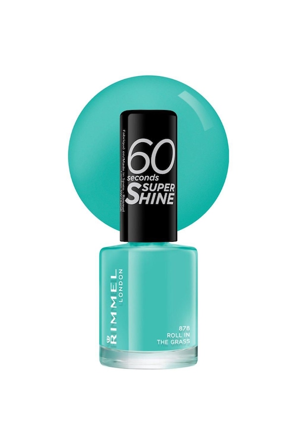 Rimmel London 60 Seconds Super Shine Nail Polish Roll In The Grass