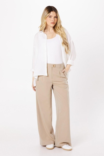 Dorothy Perkins Tab Detail Wide Leg Trouser Camel