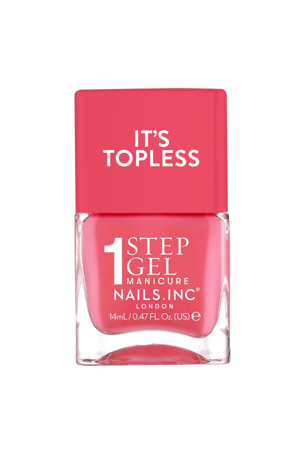 Nails Inc Topless Nail Varnish 14ml Sofia image 1