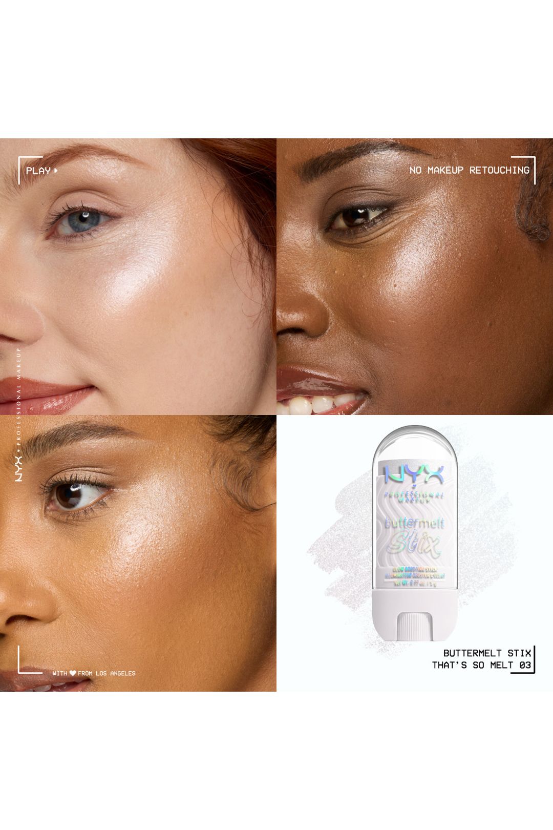 NYX Professional Makeup Buttermelt Glow Stix 5g Thats So Melt image 6